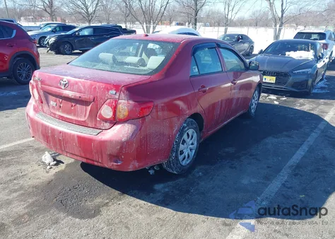 2010 Toyota Corolla Le z USA, uszkodzony, nr VIN 2T1BU4EE8AC323857